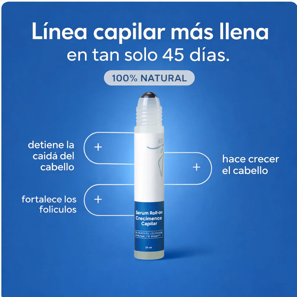 🌿BE BODYWISE: Roll On Capilar que Reactiva Folículos y Fortalece el Crecimiento del Cabello